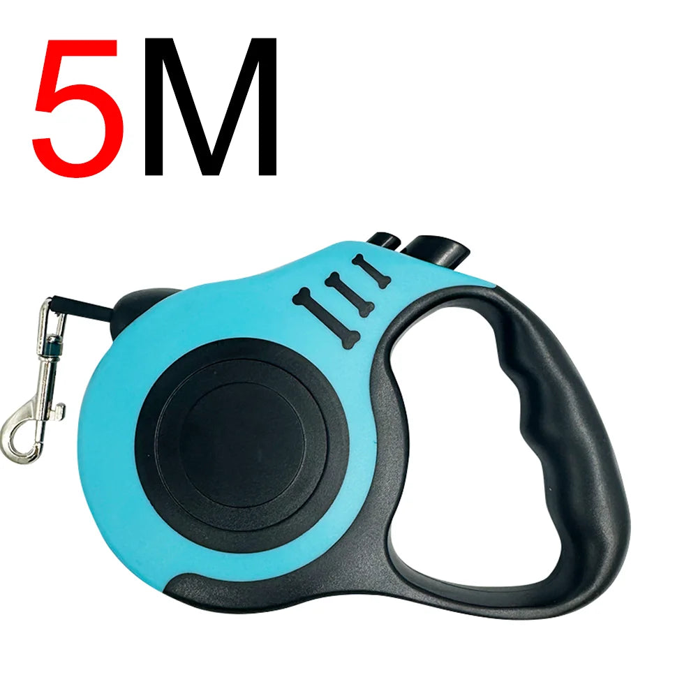 3M/5M Retractable Dog Traction Rope for Small to Medium Dogs and Cats - Durable Nylon Leash for Yorkshire Pets
