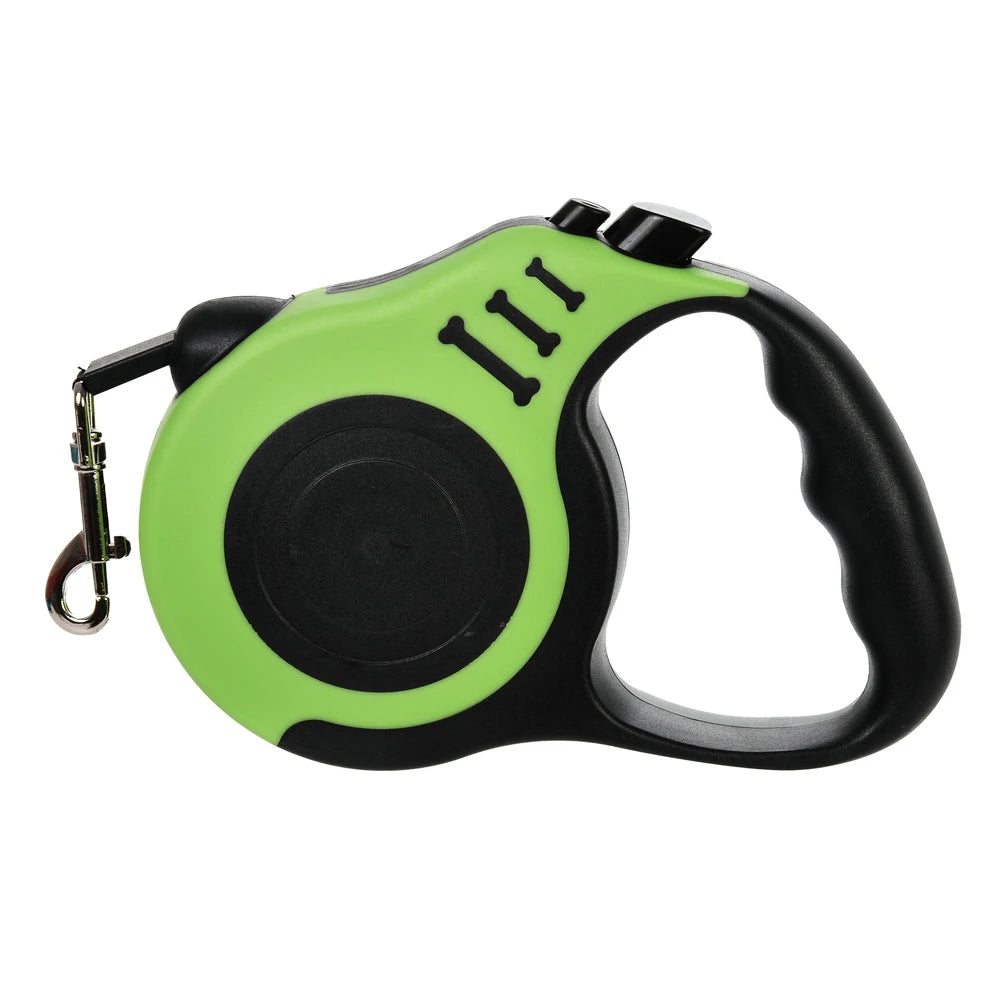 3M/5M Retractable Dog Traction Rope for Small to Medium Dogs and Cats - Durable Nylon Leash for Yorkshire Pets