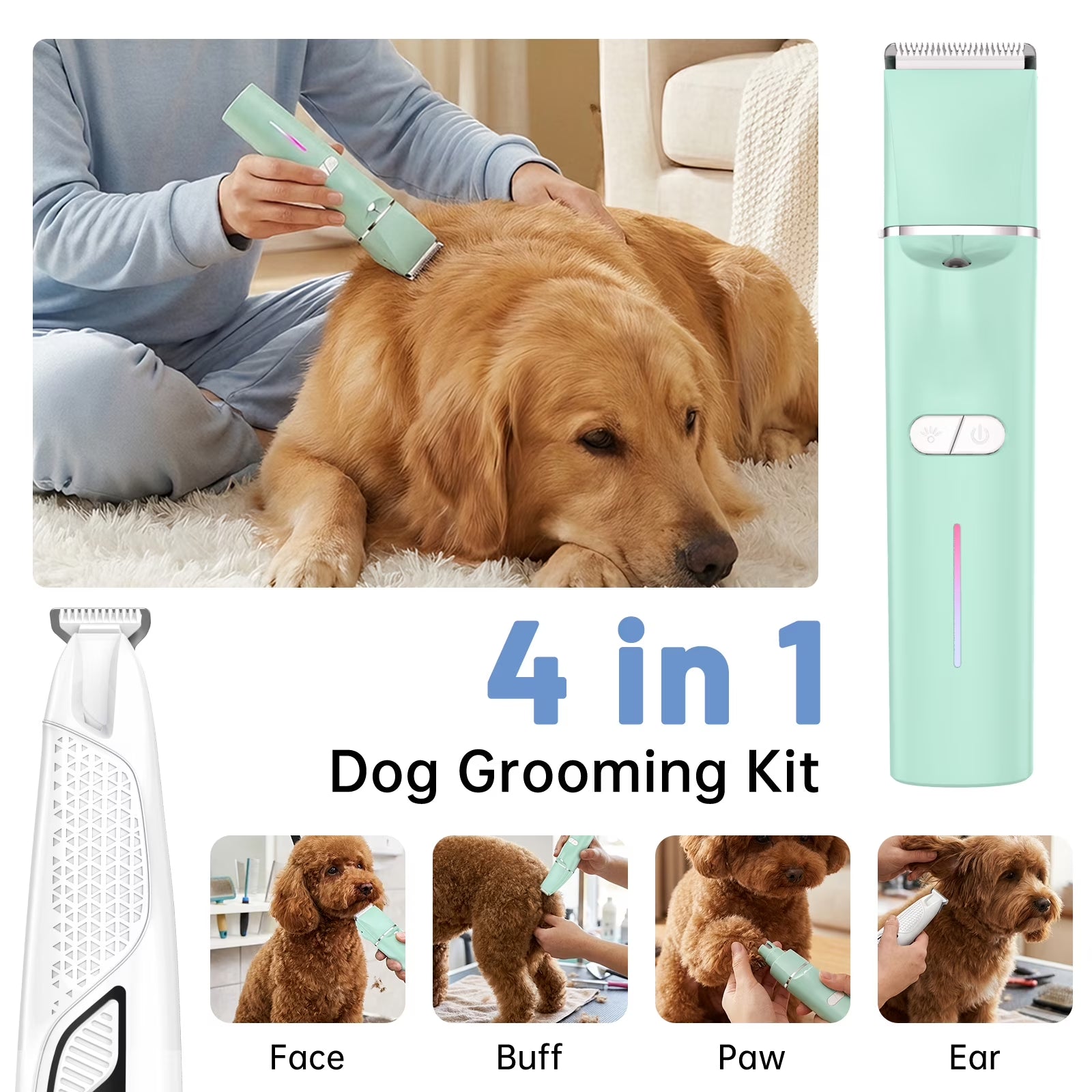 Pawzy™ GroomPro 4-in-1 Kit