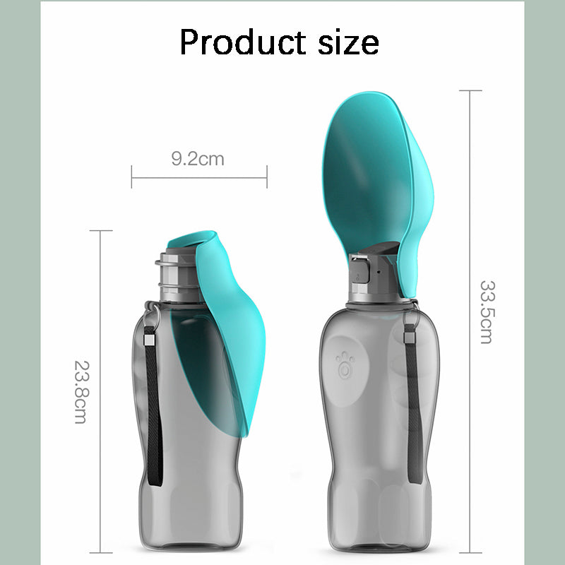 800Ml Portable Dog Water Bottle