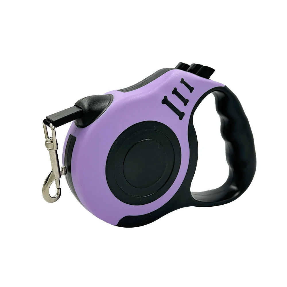 3M/5M Retractable Dog Traction Rope for Small to Medium Dogs and Cats - Durable Nylon Leash for Yorkshire Pets