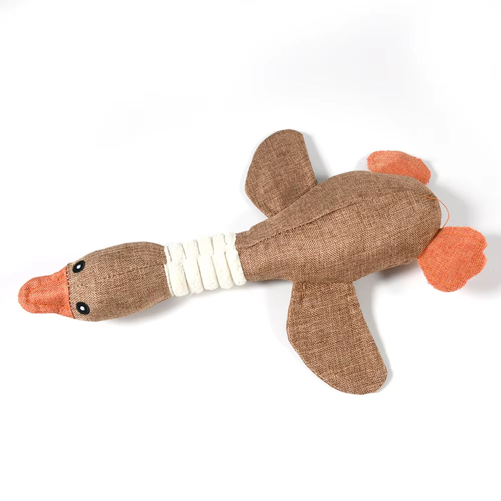 Interactive Goose Chew Toy