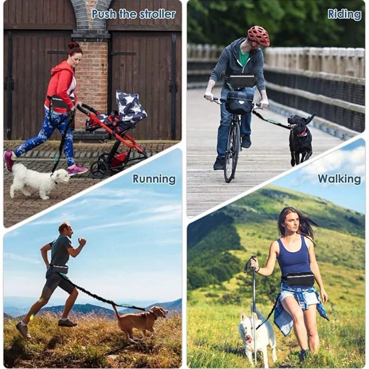 Pawzy™ ActiveRun Waist Dog Leash
