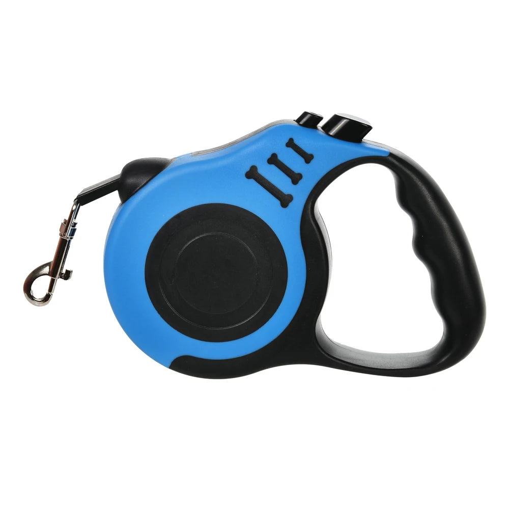 3M/5M Retractable Dog Traction Rope for Small to Medium Dogs and Cats - Durable Nylon Leash for Yorkshire Pets