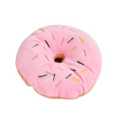 Donut Plush Squeaky Toy