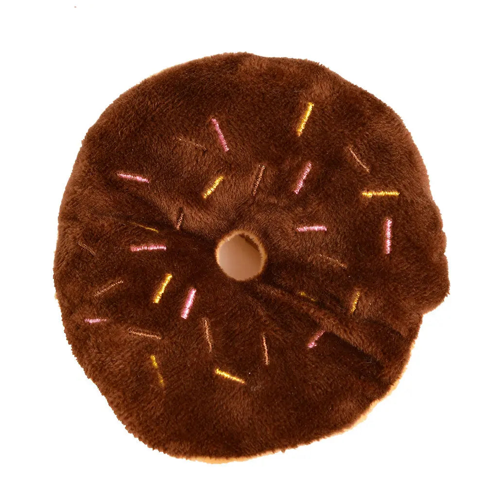 Donut Plush Squeaky Toy