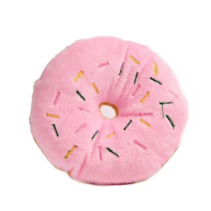 Donut Plush Squeaky Toy