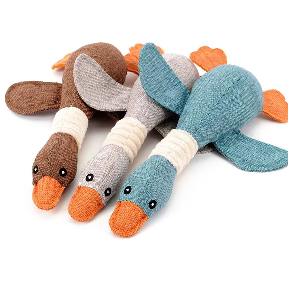 Interactive Goose Chew Toy
