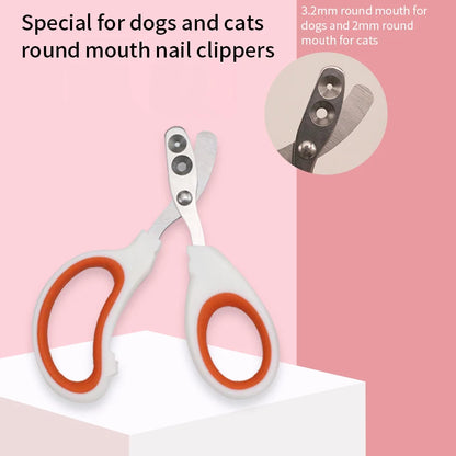 Professional Stainless Steel Cat and Dog Nail Clippers for Pet Grooming